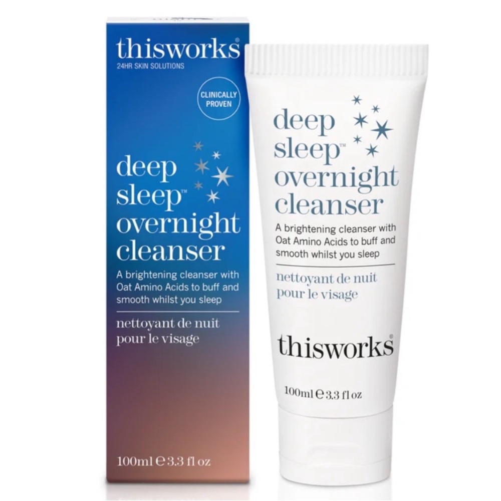 Deep Sleep Overnight Cleanser 100 ml 3.3 fl oz  - White